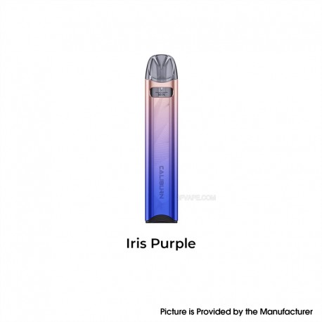 [Ships from Bonded Warehouse] Authentic Uwell Caliburn A3S Pod System Kit - Iris Purple, 520mAh, 2ml, 1.0ohm