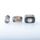 Wick'd Remix'd Style RBA Bridge for Billet / BB / Boro Tank - Black, Air Pins 1.2, 2, 2.5, 3, 3.5, 4, 4.5mm