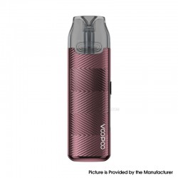 [Ships from Bonded Warehouse] Authentic VOOPOO V.THRU Pro VW Pod System Mod Kit - Burgundy Red, 5~25W, 900mAh, 1.2 / 0.7ohm