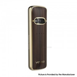 [Ships from Bonded Warehouse] Authentic Voopoo VMATE E Pod System Kit - Luxury Walnut, 1200mAh, 3ml, 0.7ohm / 1.2ohm