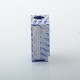 Penny Style Boro Tank for SXK BB / Billet AIO Box Mod Kit - Blue, Aluminum