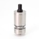 SXK Lindy Style RTA Rebuildable Tank Vape Atomizer - Silver, 316SS, 5ml, 22mm, MTL Vaping