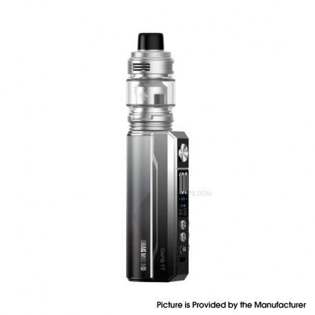 [Ships from Bonded Warehouse] Authentic VOOPOO DRAG M100S 100W Mod Kit with Uforce-L Tank Atomizer - Silve Black, VW 5~100W