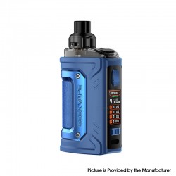 [Ships from Bonded Warehouse] Authentic GeekVape H45 Classic Aegis Hero 3 Pod System Kit - Blue, 5~45W, 1400mAh, 4ml