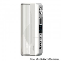 [Ships from Bonded Warehouse] Authentic VOOPOO DRAG M100S 100W Mod - Peal White, VW 5~100W, 1 x 18650 / 21700