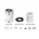 [Ships from Bonded Warehouse] Authentic BP Mods Tomahawk Replacement Squonk Bottle Kit Squonker / BF Adapter - Silver, 5.5ml
