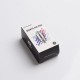[Ships from Bonded Warehouse] Authentic Rincoe Manto AIO 80W Pod System Kit Replacement RBA Coil Head - Silver