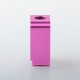 Authentic MK MODS Boro Tank for SXK BB / Billet AIO Box Mod Kit - Pink, Aluminum + Glass