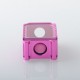 Authentic MK MODS Boro Tank for SXK BB / Billet AIO Box Mod Kit - Pink, Aluminum + Glass