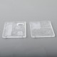 Authentic MK MODS TOPO Replacement Front + Back Cover Panel Plate for dotMod dotAIO V2 Pod - Translucent, Acrylic