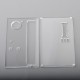 Authentic MK MODS Replacement Front + Back Door Panel Plates for Hastur Boro AIO 21700 - Clear