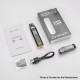 [Ships from Bonded Warehouse] Authentic OXVA Xlim Pro Pod System Kit - Gleamy Gray, 5~30W, 1000mAh, 2ml, 0.6ohm / 0.8ohm