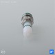 Authentic Ambition Mods Shield 510 Drip Tip Kit - Sliver + White, MTL / DL / RDL