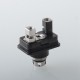 Unkwn One Unreal Style RBA Bridge for Billet / BB / Boro Tank - Black, 4 PCS Air Pins 1.0mm / 2.0mm / 3.0mm / 4.0mm