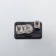 Unkwn One Unreal Style RBA Bridge for Billet / BB / Boro Tank - Black, 4 PCS Air Pins 1.0mm / 2.0mm / 3.0mm / 4.0mm