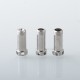 Unkwn One Unreal Style RBA Bridge for Billet / BB / Boro Tank - Black, 4 PCS Air Pins 1.0mm / 2.0mm / 3.0mm / 4.0mm