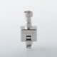 Unkwn One Unreal Style RBA Bridge for Billet / BB / Boro Tank - Silver, 4 PCS Air Pins 1.0mm / 2.0mm / 3.0mm / 4.0mm