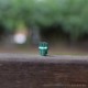 Authentic MK MODS Titanium TA Integrated Drip Tip for BB / Billet / Boro AIO Box Mod - Green