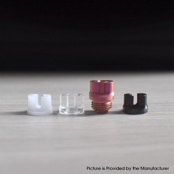 Authentic MK MODS Titanium TA Integrated Drip Tip Set for BB / Billet / Boro AIO Box Mod - Pink, 4 PCS Mouthpiece