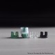 Authentic MK MODS Titanium TA Integrated Drip Tip Set for BB / Billet / Boro AIO Box Mod - Green, 4 PCS Mouthpiece