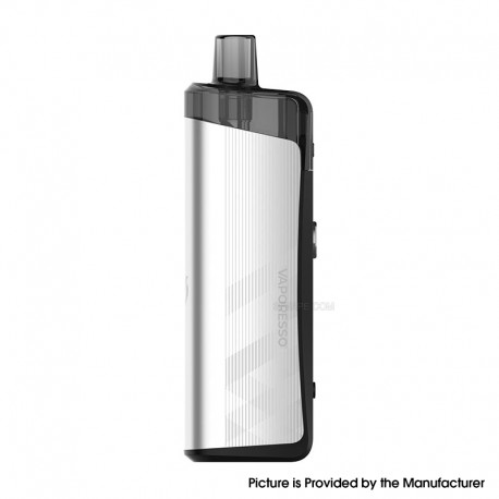 [Ships from Bonded Warehouse] Authentic Vaporesso GEN Air 40 Pod Mod Kit - Light Silver, 1800mAh, 4.5ml, 0.4ohm / 0.8ohm Coil