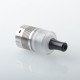 YFTK Caiman V.5 Style RDA Rebuildable Dripping Vape Atomizer - Silver, 316SS, Air Pins 1.2mm / 1.4mm / 1.7mm, 22mm