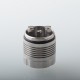 YFTK Caiman V.5 Style RDA Rebuildable Dripping Vape Atomizer - Silver, 316SS, Air Pins 1.2mm / 1.4mm / 1.7mm, 22mm