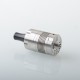 YFTK Caiman V.5 Style RDA Rebuildable Dripping Vape Atomizer - Silver, 316SS, Air Pins 1.2mm / 1.4mm / 1.7mm, 22mm