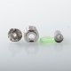 MOBB M2 ODB Style RBA Bridge for Billet / BB / Boro Tank - Silver, 316SS, Air Pins 2.0mm / 2.5mm / 3.0mm / 3.5mm / 4.0mm