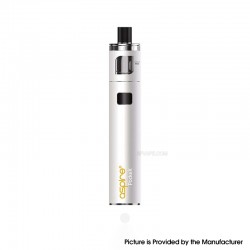 [Ships from Bonded Warehouse] Authentic Aspire PockeX Pocket AIO 1500mAh All-in-One Starter Kit - White, 2ml, 0.6 Ohm