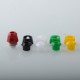 Mission Prism Style Booster Drip Tip Set for BB / Billet Boro AIO Mod - Green + Yellow + Red + White + Black