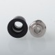 Mission XV Cosmos V2 Booster Style Integrated Drip Tip Set for BB / Billet / Boro AIO Box Mod - Silver, 4 PCS Mouthpieces