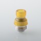 Mission XV Cosmos V2 Booster Style Integrated Drip Tip Set for BB / Billet / Boro AIO Box Mod - Silver, 4 PCS Mouthpieces