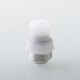 Mission XV Cosmos V2 Booster Style Integrated Drip Tip Set for BB / Billet / Boro AIO Box Mod - Silver, 4 PCS Mouthpieces