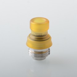 Mission XV Cosmos V2 Booster Style Integrated Drip Tip for BB / Billet / Boro AIO Box Mod - Brown, Stainless Steel + PEI