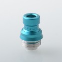 Mission XV Cosmos V2 Booster Style Integrated Drip Tip for BB / Billet / Boro AIO Box Mod - Blue, Aluminum + Stainless Steel