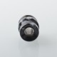 Mission Never Normal Style Drip Tip for BB / Billet / Boro AIO Box Mod - Black, SS + Resin, Air Insert 1.5mm / 2mm / 3.5mm