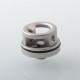 Armor Engine Style RDA Rebuildable Dripping Atomizer w/ BF Pin - Black + Silver, SS, 22mm, Without Logo