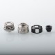 Armor Engine Style RDA Rebuildable Dripping Atomizer w/ BF Pin - Silver + Black, SS, 22mm, Without Logo