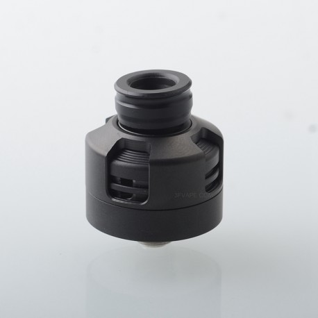 Armor Engine Style RDA Rebuildable Dripping Atomizer w/ BF Pin - Black, SS, 22mm, Without Logo