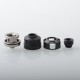 Armor Engine Style RDA Rebuildable Dripping Atomizer w/ BF Pin - Black, SS, 22mm, Without Logo