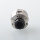 Armor Engine Style RDA Rebuildable Dripping Atomizer w/ BF Pin - Brushed Silver, SS, 22mm, Without Logo