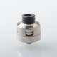 Armor Engine Style RDA Rebuildable Dripping Atomizer w/ BF Pin - Sand Blasting Silver, SS, 22mm, Without Logo