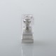 Rekavape DotMobb Dot Mobb UPT Style RBA Tank for dotMod dotAIO V1 / V2 - Silver, 1 / 1.2 / 1.4 / 1.5 / 1.8 / 2 / 2.5 / 3 / 4mm