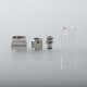 DotMobb Dot Mobb UPT Style RBA Tank for dotMod dotAIO V1 / V2 Pod - Silver, 1.0 / 1.2 / 1.4 / 1.5 / 1.8 / 2.0 / 2.5 / 3.0 / 4mm