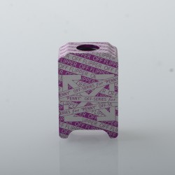 Penny Style Boro Tank for SXK BB / Billet AIO Box Mod Kit - Pink, Aluminum