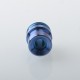 Mission Never Normal Style Titanium Drip Tip for BB / Billet / Boro AIO Box Mod - Blue, Air Insert 1.5mm / 2mm / 3.5mm