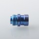 Mission Never Normal Style Titanium Drip Tip for BB / Billet / Boro AIO Box Mod - Blue, Air Insert 1.5mm / 2mm / 3.5mm