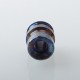 Mission Never Normal Style Titanium Drip Tip for BB / Billet / Boro AIO Box Mod - Blueing, Air Insert 1.5mm / 2mm / 3.5mm