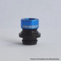 909 Modify Style 510 Drip Tip for RDA / RTA / RDTA Atomizer - Blue, Aluminum + POM